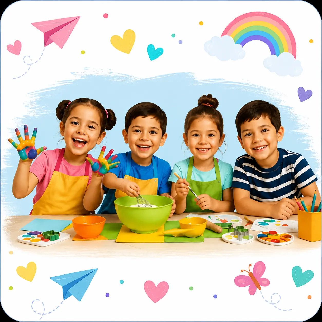 Alumnos de Preescolar Caminito